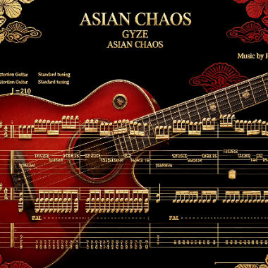 ASIAN CHAOS吉他谱GTP格式